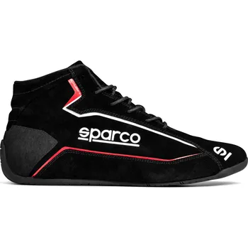 Moto obuv Boty Sparco SLALOM+ FIA černo-červená