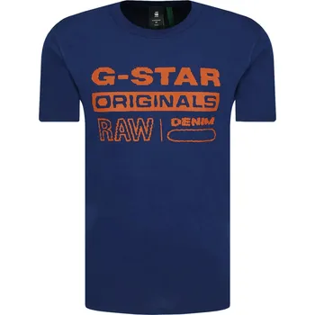 Pánské tričko G- Star Raw Tričko Originals | Barva:tmavě modrá | Velikost:S
