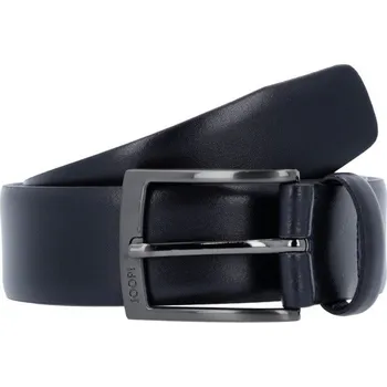 Opasek Joop! Kůžoný opasek COLL | Barva:tmavě modrá | Velikost:95
