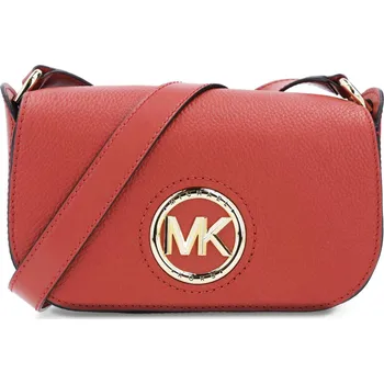 Kabelka Michael Kors Kůžoná crossbody kabelka SAMIRA | Barva:červený | Velikost:OS