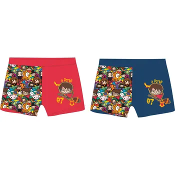 Harry Poter - licence Chlapecké koupací boxerky - Harry Potter 5244389, modrá Barva: Modrá, Velikost: 116-122