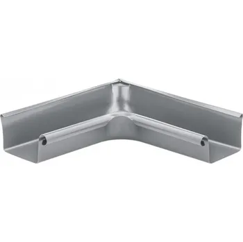 okap Roh pozinkovaný hranatý prachově šedý 250 mm vnitřní