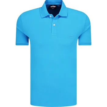 Superdry Polokošile CLASSIC MICRO LITE | Barva:světlo modrá | Velikost:L
