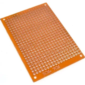 Plošný spoj Prototypová univerzální deska plošných spojů (50mm x 70mm)