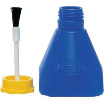 Lahvička na letovací kapalinu s bezpečnostním víčkem se štětečkem - 284204