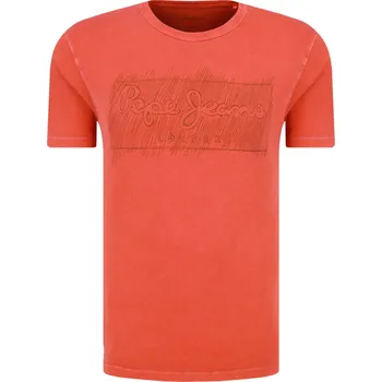 Pánské tričko Pepe Jeans London Tričko BILLY | Barva:červený | Velikost:M