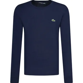 Pánské oblečení Lacoste Tričko s dlouhým rukávem | Barva:tmavě modrá | Velikost:M