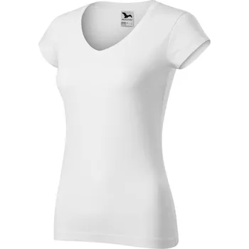 Dámské tričko Fit V-neck tričko dámské bílá S
