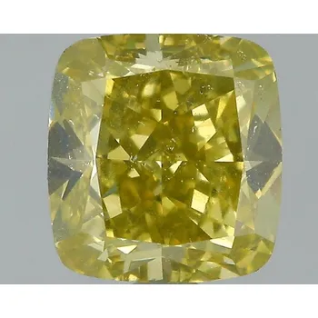 Drahý kámen Přírodní žlutý diamant 1.16 ct Fancy Brownish Greenish Yellow SI1 brusu Polštářek s GIA certifikátem F5IPE4O92