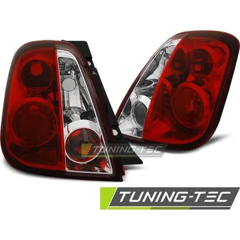 Osvětlení automobilu FIAT 500 07- ČERVENÁ BÍLÉ