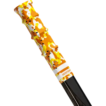 Koncovka RocketGrip Hole Camo Grip, žlutá RocketGrip