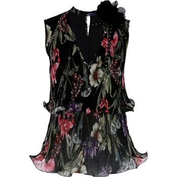 GUESS JEANS Halenka FELISA | Barva:černý | Velikost:XS