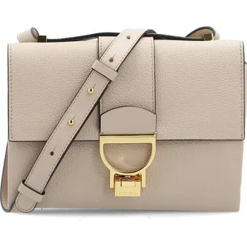 Kabelka Coccinelle Kůžoná crossbody kabelka Arlettis | Barva:béžový | Velikost:OS