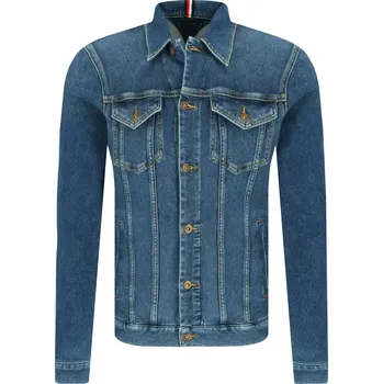 Pánská větrovka Tommy Hilfiger Džínová bunda TRUCKER TYPE3 | Barva:modrý | Velikost:M