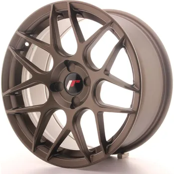 Alu kolo Japan Racing JR18 17x8 ET25-35 4H BLANK, Matt Bronze