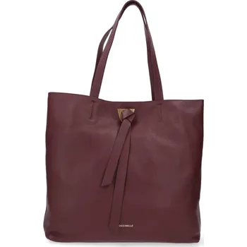 Kabelka Coccinelle Kůžoná kabelka shopper JOY | Barva:vínový | Velikost:OS