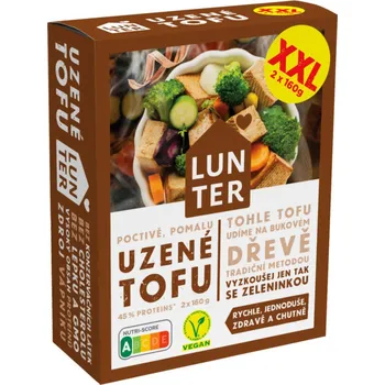 Lunter Uzené tofu XXL 2x 160 g 