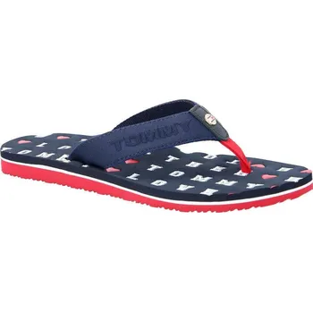 Dámské pantofle Tommy Hilfiger Žabky | Barva:tmavě modrá | Velikost:37