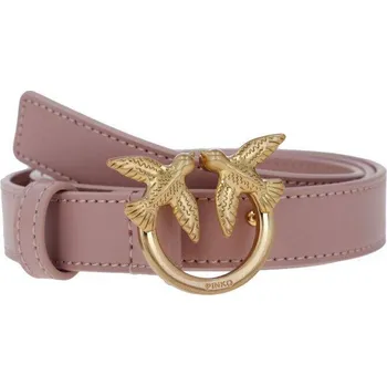 Opasek Pinko Kůžoný opasek BERRY SMALL SIMPLY 12 | Barva:růžová | Velikost:L