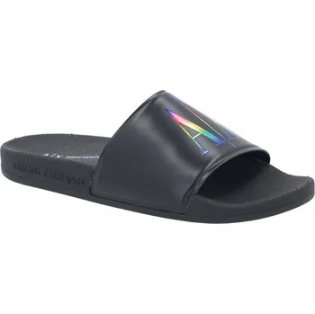 Dámské pantofle Armani Exchange Pantofle | Barva:černý | Velikost:40