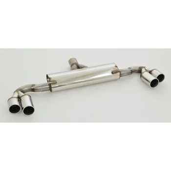 Tlumič výfuku 76mm sportovní tlumič výfuku- Duplex Audi TT 8J FWD - s certifikátem ECE (971029D-X3-X)