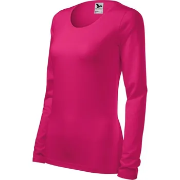 Slim tričko dámské L malinová