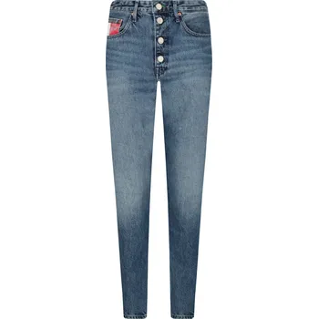 Dámské džíny Tommy Jeans Džíny MOM JEAN | Barva:modrý | Velikost:25/30