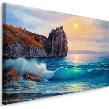 Plátno Ráno u Moře II. Varianta: 40x30