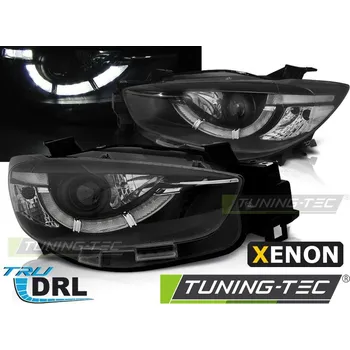 Přední světlomet PŘEDNÍ SVĚTLA MAZDA CX5 11-15 ČERNÁ TRUE DRL XENON