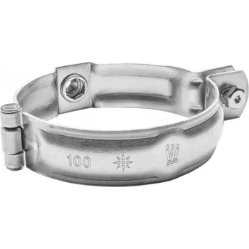 okap Objímka hliníková přírodní 120 mm bez hrotu, s metrickým závitem M10