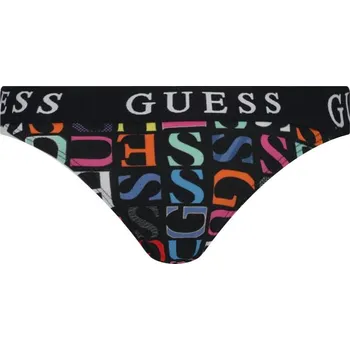 Kalhotky Guess Underwear Tanga | Barva:černý | Velikost:S
