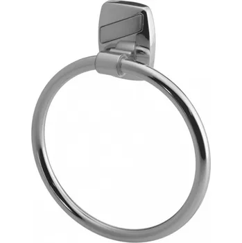Držák na ručník OREGON – Věšák na ručníky oválný – chrom – 79712