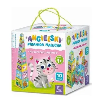 Angielski Piramida malucha + książeczka Animals 1+