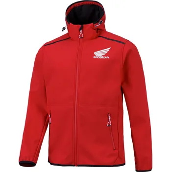 Pánská softshellová bunda HONDA bunda CORE Softshell 23 red - 3XL