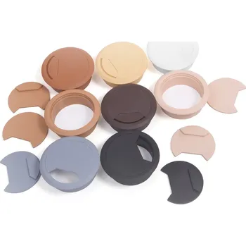 kabelová chránička Průchodka na kabely třídílná 60mm - černá