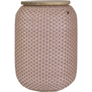 Křeslo HANDED BY Stolek / sedák s úložným prostorem, vysoký Halo high, copper blush