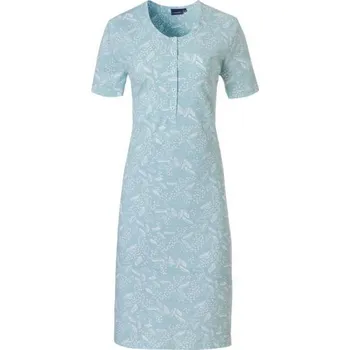Dámská noční košile Dámská noční košile 10231-120 -4 tyrkysová-potisk - Pastunette mentolová L