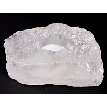 Svícen Magieprirody.cz Křišťál svícen 1.220 kg - svícen na svíčku přírodní #129