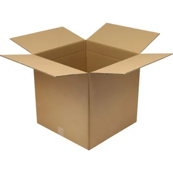 Karton Skládací krabice z vlnité lepenky, 2vrstvá, vnitřní rozměry 500 x 500 x 500 mm, kvalita 2.30BC