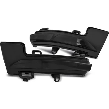 Směrový světlomet TUNING-TEC LED boční směrovky pro zrcátka Škoda Octavia III 12-20 LED SEQ kouřové