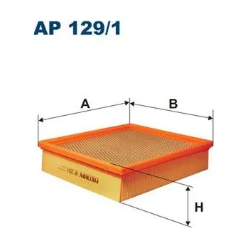 Vzduchový filtr Vzduchový filtr FILTRON AP 129/1