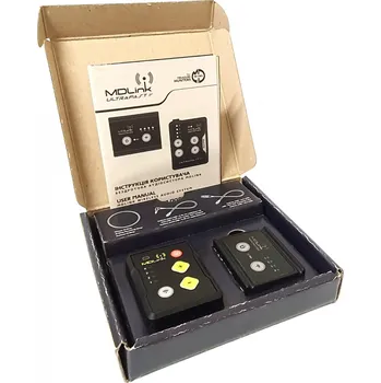 Mikrofon Mars MD Link Universální bezdrátový set - ČERNÝ