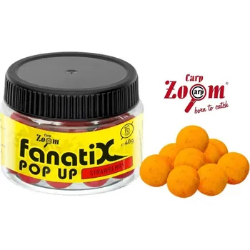 Nástraha Carp Zoom plovoucí boilies Fanati-X Pop-Up 16 mm/40 g příchuť: Monster Crab