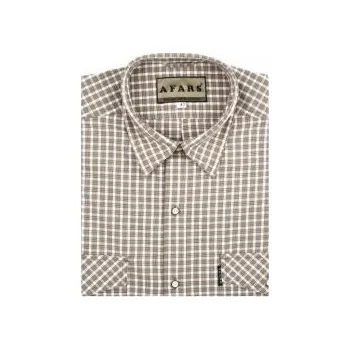 Pánská košile Afars Košile Hunter E - dlouhý rukáv - Velikost 39