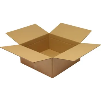 Karton Skládací krabice z vlnité lepenky, 2vrstvá, vnitřní rozměry 550 x 550 x 250 mm, kvalita 2.30BC