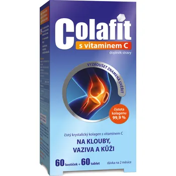 Kloubní výživa Colafit s vitamínem C 60 kostiček + 60 tablet