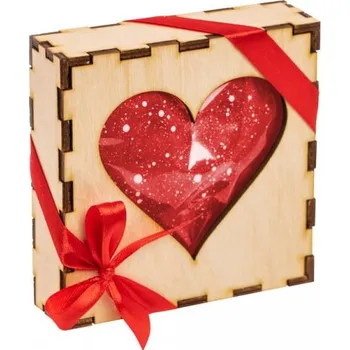 Čokoláda JANEK Jankovo červené srdíčko plněné Lískovkou v krabičce 90 g