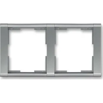 Dvojrámeček Time ocelová ABB 3901F-A00120 36