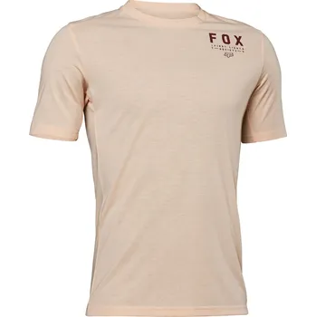 cyklistický dres Cyklistický dres Fox Ranger Drirelease SS Jersey Crys Light Pink - M