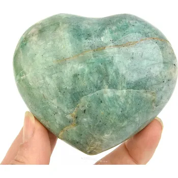 Sběratelství Amazonitové srdce z Madagaskaru 307g